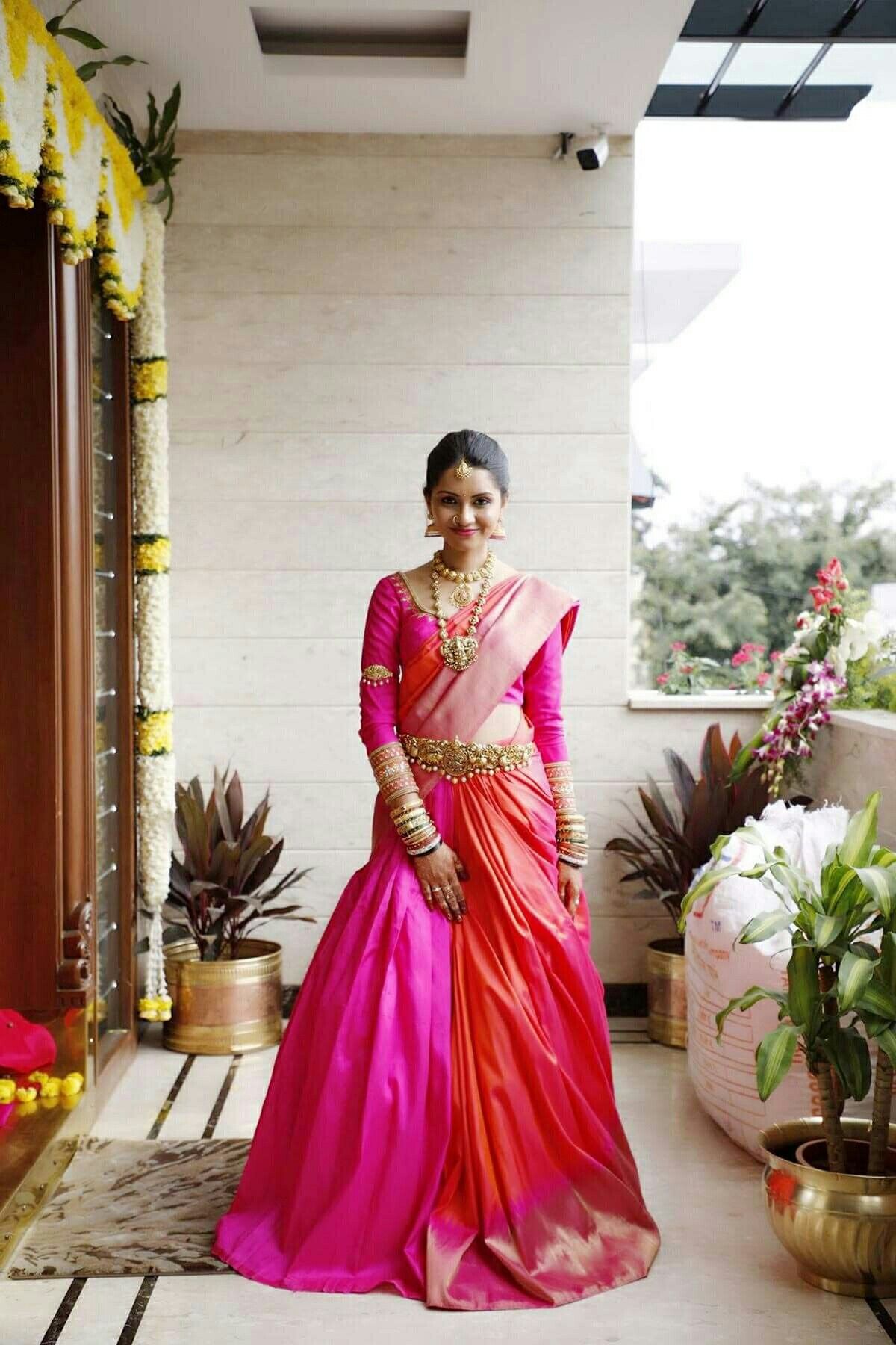 How to wear / style a saree